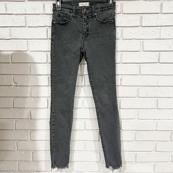 Madewell 9” Mid Rise Skinny Jeans - Picture 1 of 10